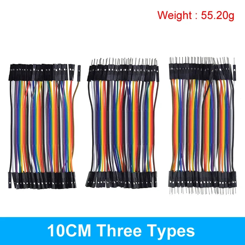 40PIN Cable Dupont Line 10cm 20cm 30cm Male to Male Female to Female Male to FeMale Jumper Dupont Wire Cable For PCB DIY KIT