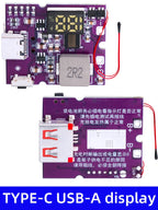 22.5W Power Bank Bidirectional Fast Charging Mobile Power Module Circuit Board With Digital/Light Type-C USB Suppor PD/QC3.0 2.0