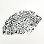 10pcs/bag 18650 Heat Shrinkable Sleeve Battery Heat Shrink Film Skin for DIY Replacement Skin