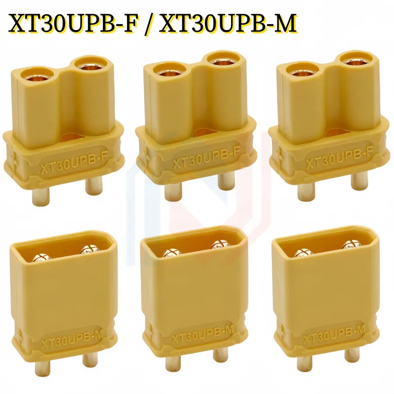 XT30UPB XT30 UPB 2mm Plug Male Female Bullet Connectors Plugs for RC lipo battery XT30UPB-F / XT30UPB-M