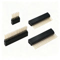 10pcs PC104 2.54mm 2X5P/10P/13P/16P/20P/25P/32P/40P Android Female Dual Row Straight PH11mm Pin 12mm Industrial Header Socket