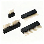 10pcs PC104 2.54mm 2X5P/10P/13P/16P/20P/25P/32P/40P Android Female Dual Row Straight PH11mm Pin 12mm Industrial Header Socket