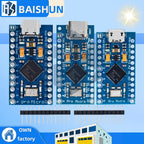 Pro Micro ATmega32U4 5V 16MHz Replace ATmega328 For Arduino TYPE-C  With 2 Row Pin Header For Leonardo Mini Usb Interface Pro