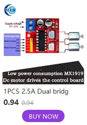 L298N Dual H-Bridge Motor Driver Module - PWM Speed Control & Direction Reversal for DC Motors (5V-35V)
