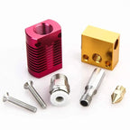 3D Printer Ender 3 Metal J-Head CR10 MK8 Hotend Extruder Kit Heat Block Nozzle Heater Thermistor for CR10s Pro Ender3 V2 Ender 5