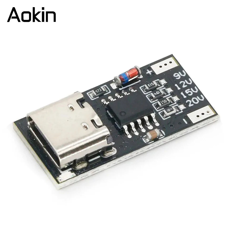1/510PCS Fast Charge PD/QC/AFC Decoy Board 9V 12V 15V 20V PD Decoy module PD 2 3.0 DC Trigger Polling Detector Power Charge