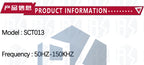 Non-invasive Split Core Current Transformer AC Current Sensor-100A, 30A,50A  (SCT-013 - 000, SCT - 013 - 030, SCT - 013 - 050)