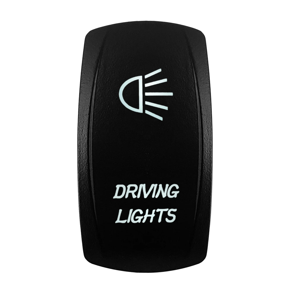 12V White Led Switch Body ON OFF / ON OFF ON / ON ON OFF / Momentary Switch Base 5Pin SPST 7Pin DPDT For Car Boat Polaris 4x4 JK