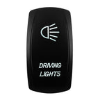 12V White Led Switch Body ON OFF / ON OFF ON / ON ON OFF / Momentary Switch Base 5Pin SPST 7Pin DPDT For Car Boat Polaris 4x4 JK