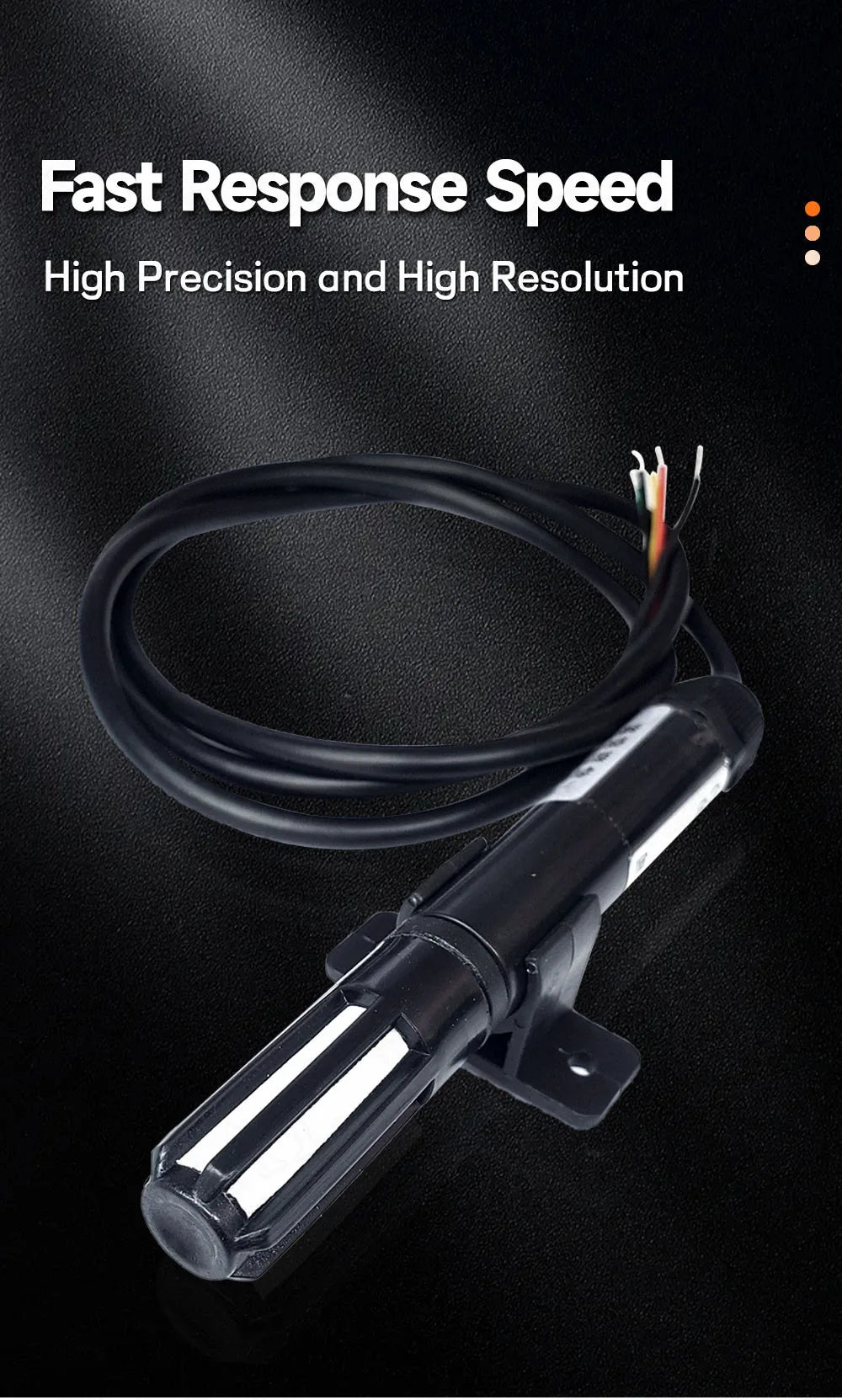 BME280 High Precision Temperature and Humidity Sensor Probe Cable 1M 2M 3M 5M Digital Sensor I2C or RS485 Waterproof Shield