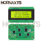 LCD2004 + I2C LCD2004 20x4 2004A Módulo Adaptador De Interfaz Serie LCD IIC De Caracteres De Pantalla Azul Verde Para Arduino