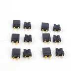 5/10/15 Pairs of XT30-U Male and Female Bullet Connectors; with Heat Shrink Tubing; Power Battery Plug for RC Lithium Batteries