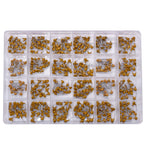 480pcs Ceramic Capacitor Assortment Kit For Guitar Capacitor 24Values 0.1uf-10uf