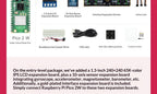 Raspberry Pi Pico 2 W Microcontroller Development Board Dual-core, Dual-architecture Processor Supports Wifi Bluetooth
