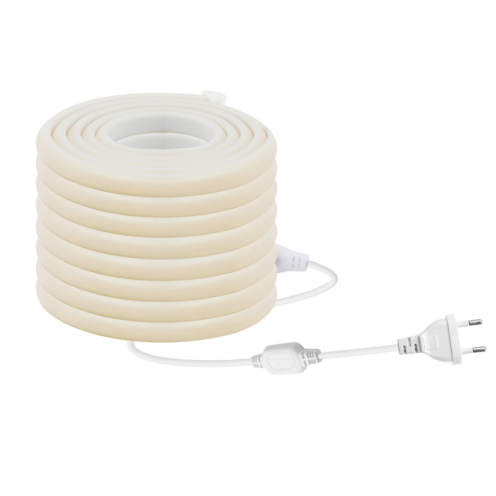 High Bright 220V 230V COB LED Milky Neon Strip Lights 288LEDs/M 3000K 4500K 6000K Waterproof Super Flexible Ribbon Tape 1-100M