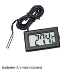 Mini LCD Car Digital Thermometer Hygrometer Temperature Indoor Outdoor Temperature Sensor Humidity Meter Gauge Instruments