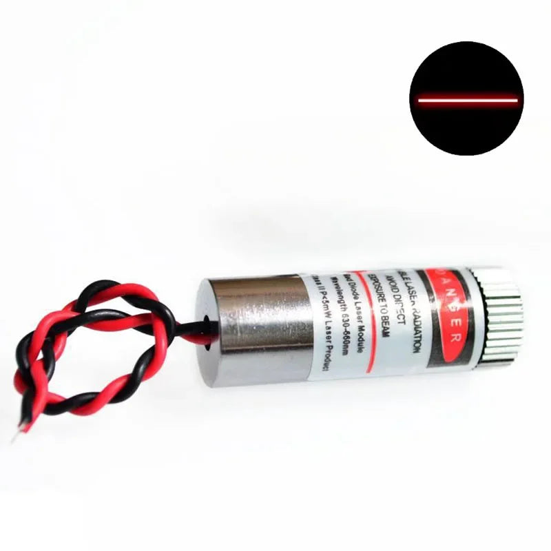 Laser Diode 650NM Laser Head 6MM 9MM 12MM Red Point / Line / Cross Laser Diode Laser Module 3V 4.5V 5V 3V-5V