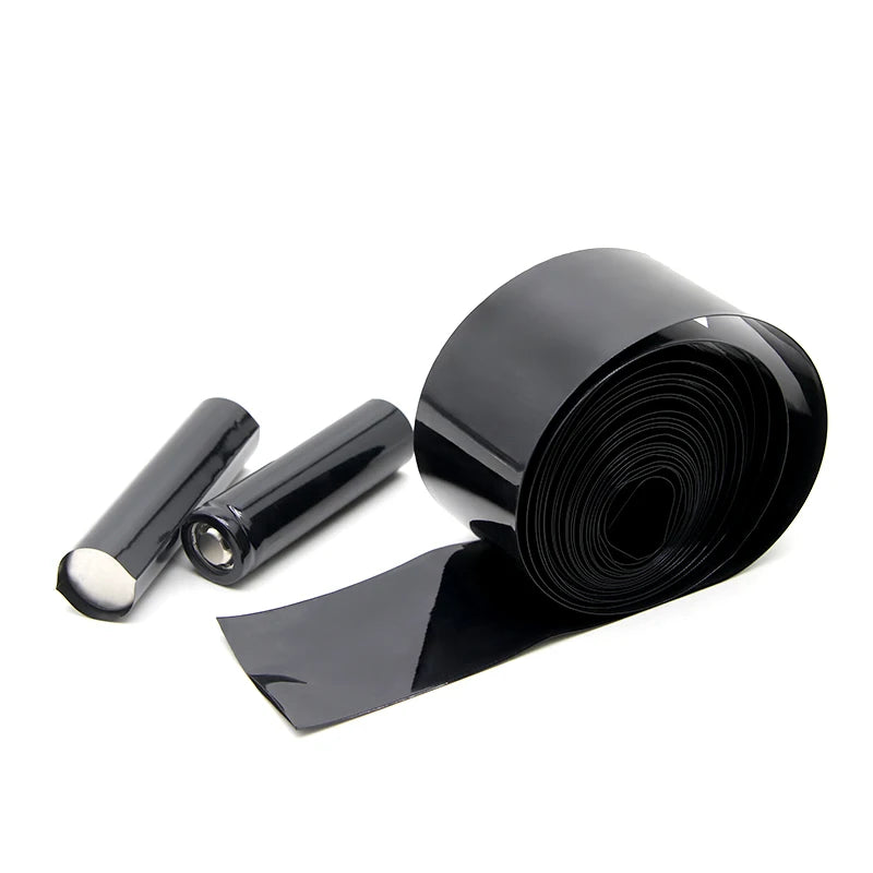 1/5/10m Width 350mm PVC Heat Shrink Tube Insulated Film Wrap Protection Case Wire Cable Sleeve Lithium Battery 18650 Pack