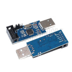 USBASP USBISP AVR Programmer USB ISP USB ASP ATMEGA8 ATMEGA128 Support Win7 64K 10Pin To 6 Pin Adapter Board