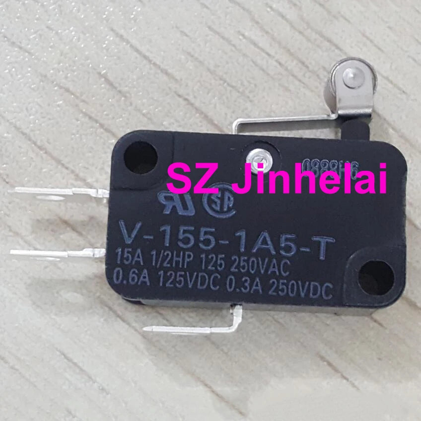 5pcs Authentic Original Omron Micro Switch V-155 156 165-1C25 1A5 1A5-T V-15-1B5