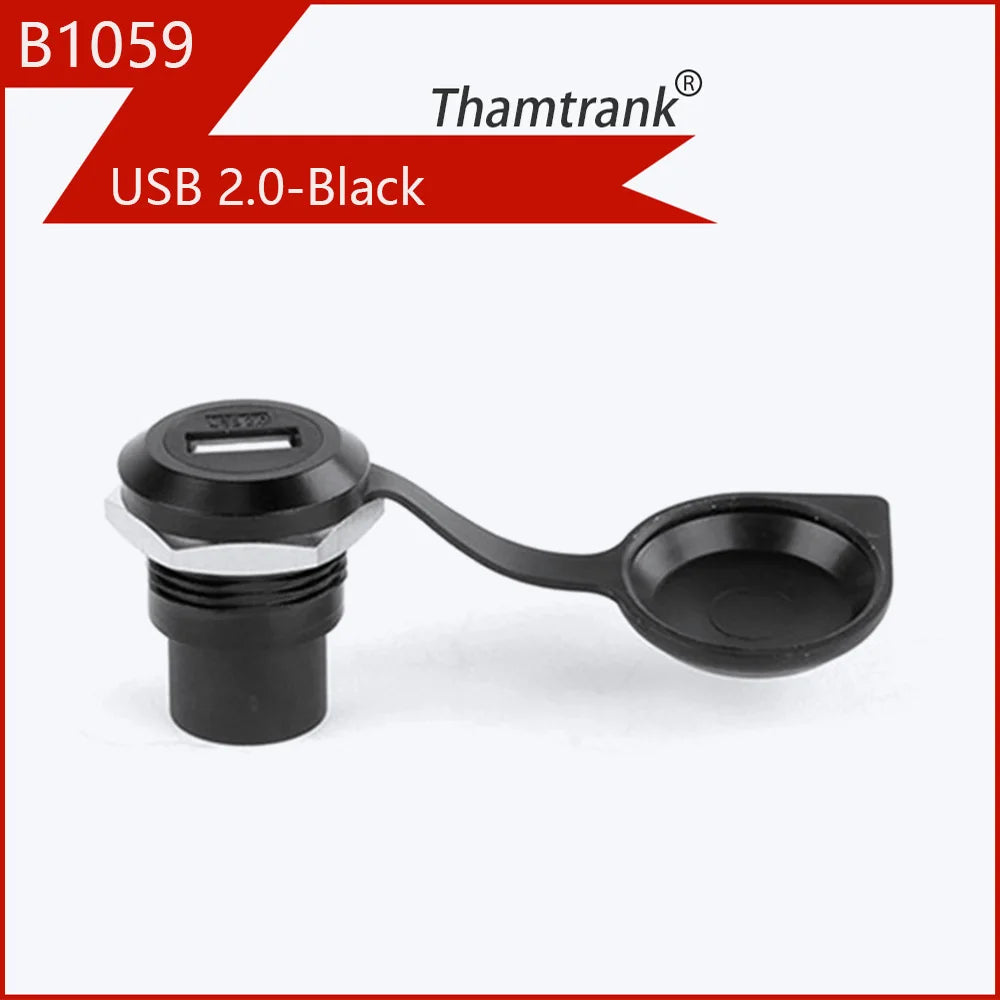 1pc Metal Round/D Type Module RJ45 CAT6&USB 2.0/3.0&Type C&HDMI-Jack Socket Through Network Panel Mounting Electronic Connector