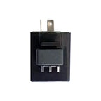 DC 6-12V LED Motorcycle Flasher Buzzer 2 Pin Adjustable Flasher Relay Turn Signal Indicator For Honda Kawasaki Yamaha Etc