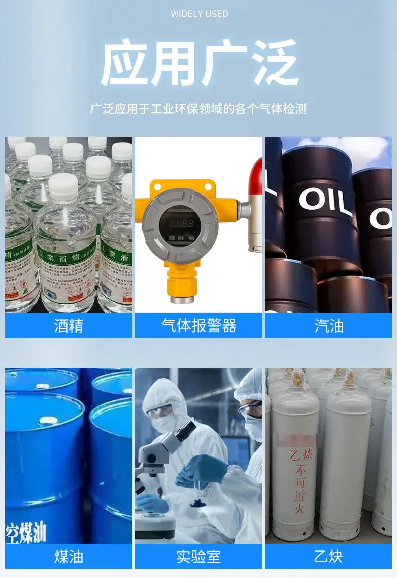 MQ Semiconductor Detects Ammonia Hydrogen Methane Propane Gas Sensor