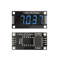 0.36" TM1637 4-Digit 6 Bits 7 Segments Digital Tube Clock Module Double Dots LED Display Screen Board for Arduino