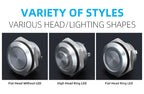 12mm 16mm 19mm 22mm Ultra-short Style Microtravel Stainless Steel Push Button Switch Led Lamp Self-reset/Momentary Normal Open