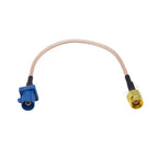 15CM 20CM 0.3M~7M Fakra C Male Plug to SMA Male GPS Antenna Fakra Extension Cable RG316 Pigtail Jumper for VW Seat Benz Ford