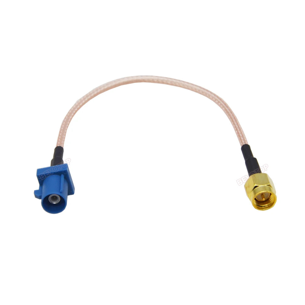 15CM 20CM 0.3M~7M Fakra C Male Plug to SMA Male GPS Antenna Fakra Extension Cable RG316 Pigtail Jumper for VW Seat Benz Ford