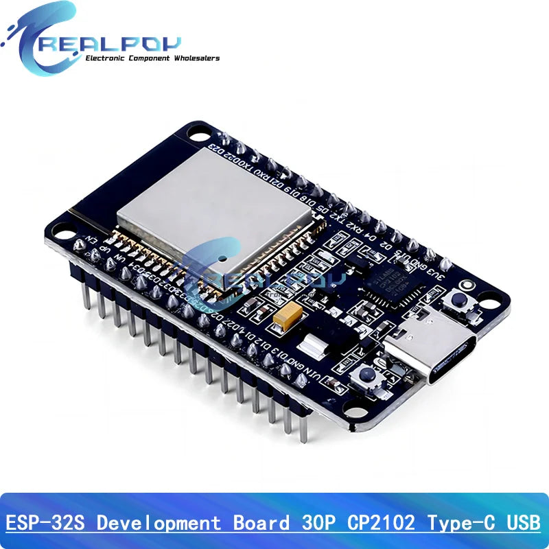 ESP-32S ESP32 ESPWROOM32 Development Board 30P/38P Bluetooth and WIFI Dual Core CPU with Low Power Consumption MCU ESP-32