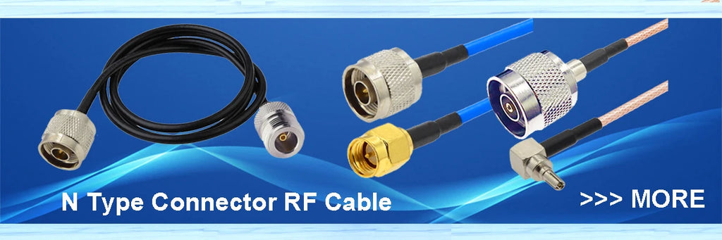 N Male to N Male 1/2 50-12 Feeder Line Jumper 50Ohm RF Coax Cable for Base station 4G 5G LTE Cellular Amplifier Signal Booster