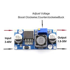 XCW LM2596 DC to DC Buck Converter 3.0-40V to 1.5-35V Power Supply Step Down Module-1/5/10PCS