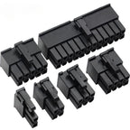 10sets MX3.0 3.0mm Pitch Micro-Fit 3.0 Connector Housing 2*1/2/3/4/5/6/8/10/12 Pin Male Shell + Terminal 43030 2P/3P/4P/5P