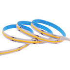DC 12V 24V COB Strip 320Leds/M High Density RA90 White Pink Yellow Ice Blue Red Green Flexible Ribbon Rope LED Light