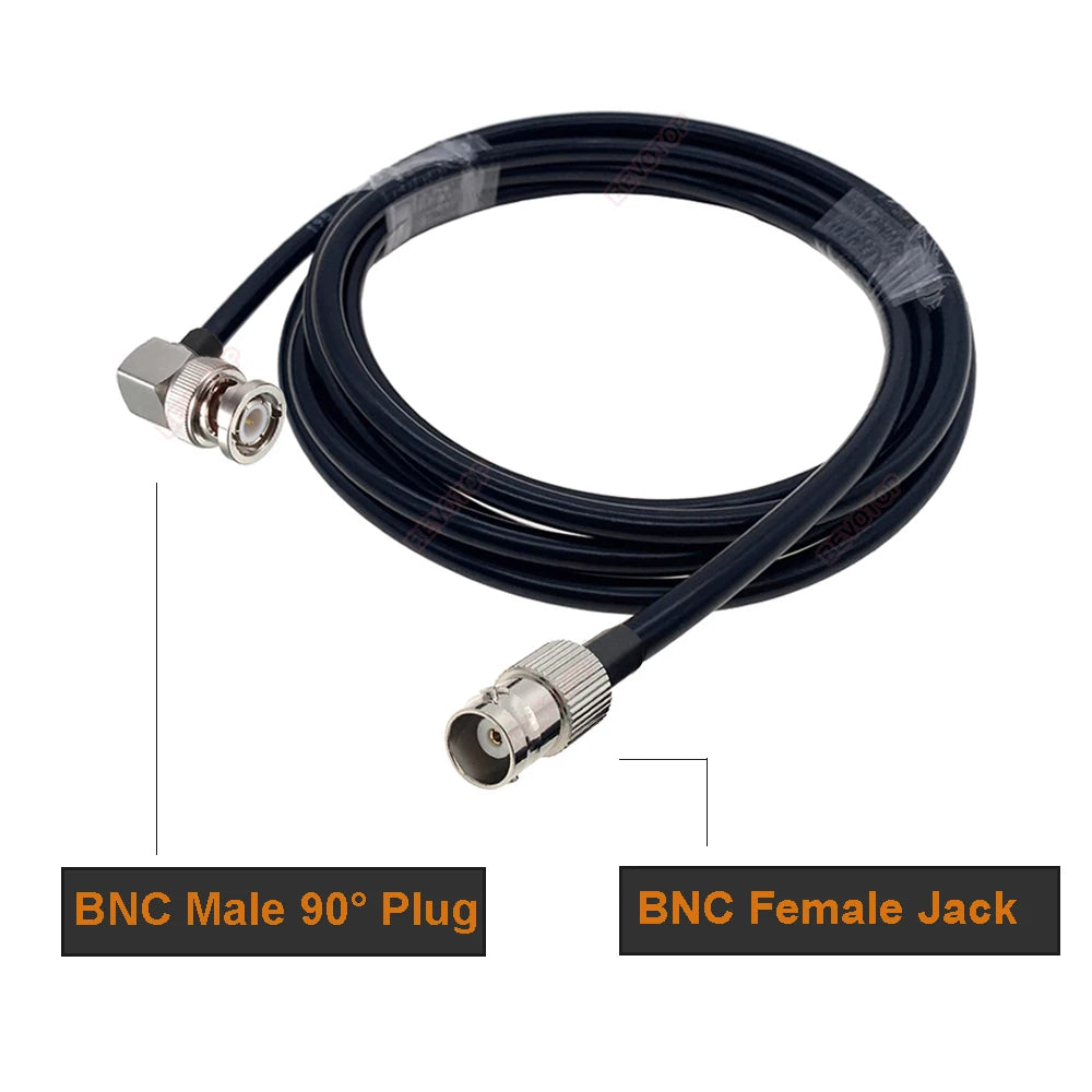 RG223 Coaxial BNC Male to BNC Male Plug RF Cable 50 Ohm Crimp Connector Double BNC Plug Male Pin Wire Cord 0.5M 1M 2M 5M 10M 20M