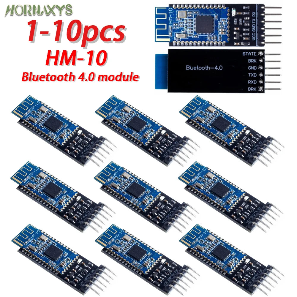 HM-10 BLE 4.0 (Bluetooth Low Energy) UART Transparent Wireless Module-Bi-Directional 3.3V/5V Logic Level Shifter for Arduino