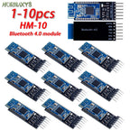 HM-10 BLE 4.0 (Bluetooth Low Energy) UART Transparent Wireless Module-Bi-Directional 3.3V/5V Logic Level Shifter for Arduino