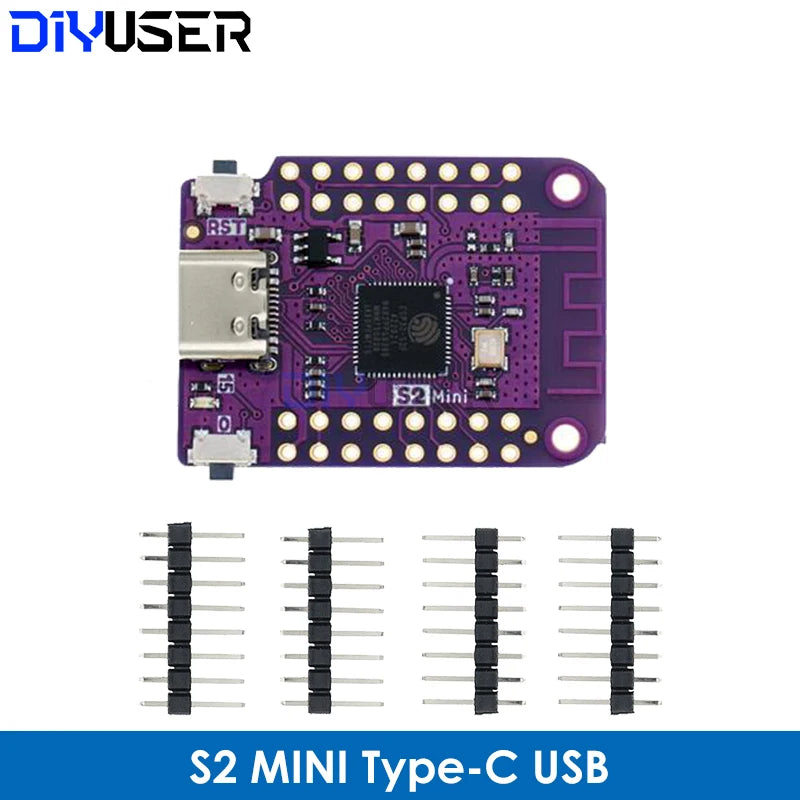 ESP32 S2 Mini / ESP8266 D1 Mini Board CH340 / ESP32-S2FN4R2 4MB FLASH 2MB PSRAM MicroPython For Arduino Development Board