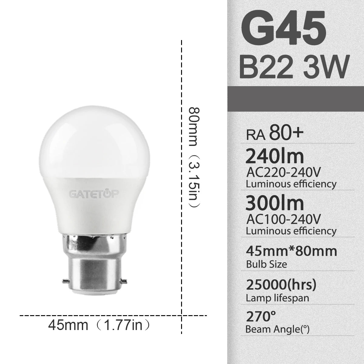 10Pack B22 LED bulb Lamp 220V 110V No flicker 8W 9W 12W 18W 24W Hight birght Warm lighting for home derection