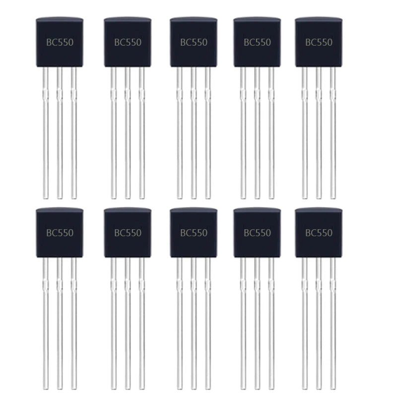 10 Values NPN PNP Power Transistors Assortment Kit BC327 BC337 BC517 BC547 BC548 BC549 BC550 BC556 BC557 BC558 Each Value 10PCS