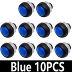 5~10PCS EGBO Mini 12mm Waterproof Momentary ON/OFF Push Button Round Switch PBS-33B PBS-11B For arduino