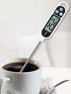Stainless steel probe cooking food, barbecue stove, water, milk, oil, liquid meat, digital kitchen thermometer kitchen tools