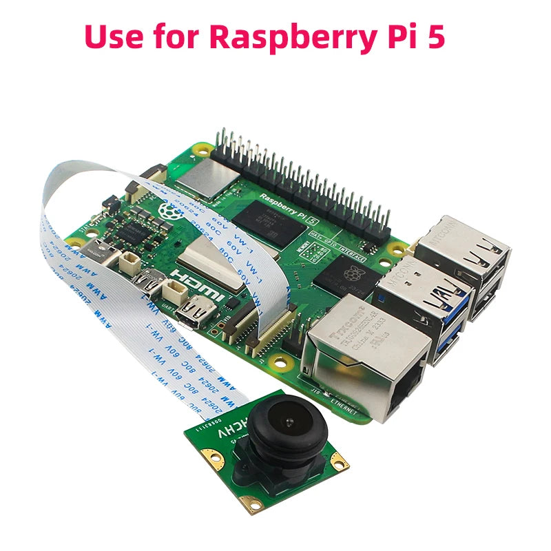 Raspberry Pi 5 Camera Cable 22 Pin to 22 Pin 0.5mm Spacing Flexible Flat Cable Optional 15/30/50/100/200 cm for RPi Zero / 5