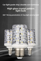 LED corn light bulbs E27 E14 30W 40W AC 220V 240V 5730 SMD LED crystal lamp 360 Beam Angle Replace Halogen Chandelier light