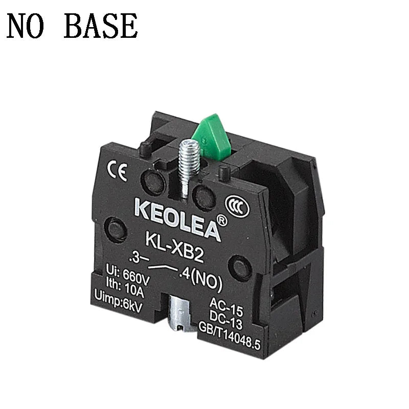 1Pcs Button Switch Self Reset Small Mushroom Head Emergency Stop 22mm Knob Key Start Inching Power on XB2-BG21 XB2-BA31 XB2-BS54