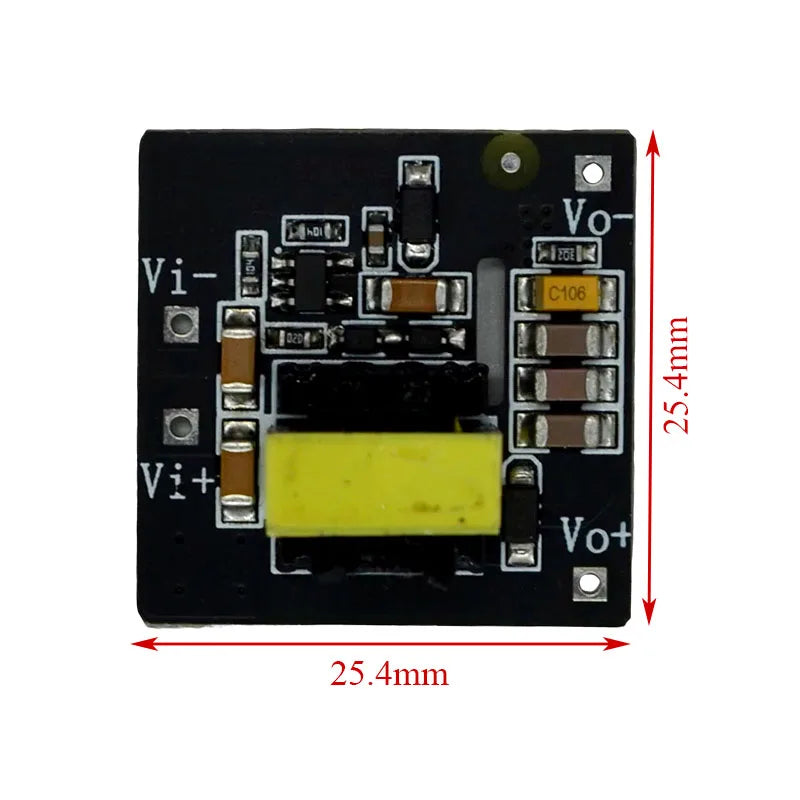 DC-DC Isolated Power Supply Module 5-36V Input to 5V / 12V / 24V Output 5W Buck-Boost Converter with Standard Pinout