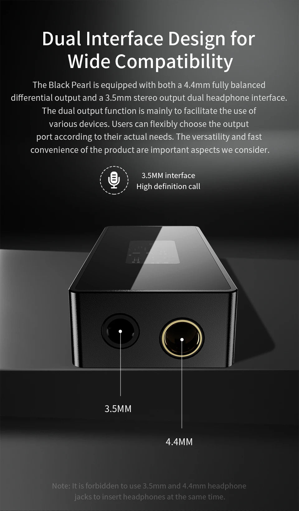 TRN Black Pearl HiFi High-performance DAC Decoding Dual Chip Digital Audio Decoder