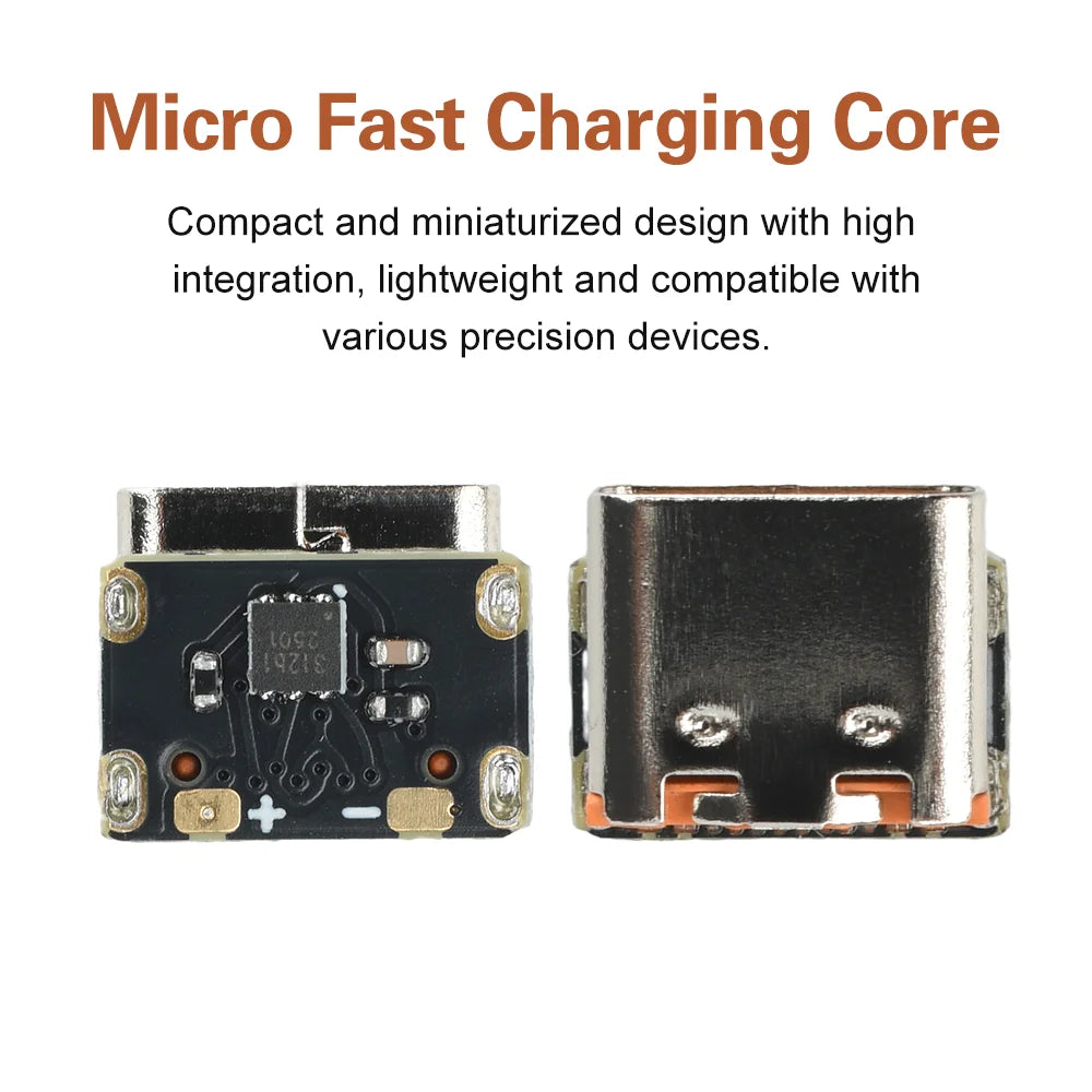 PD3.0 PD3.1 QC2.0 Mini PD to DC Deceiver Fast Charging Module DC 9V/12V/15V/20V Fixed Voltage Output Voltage Trigger Type C